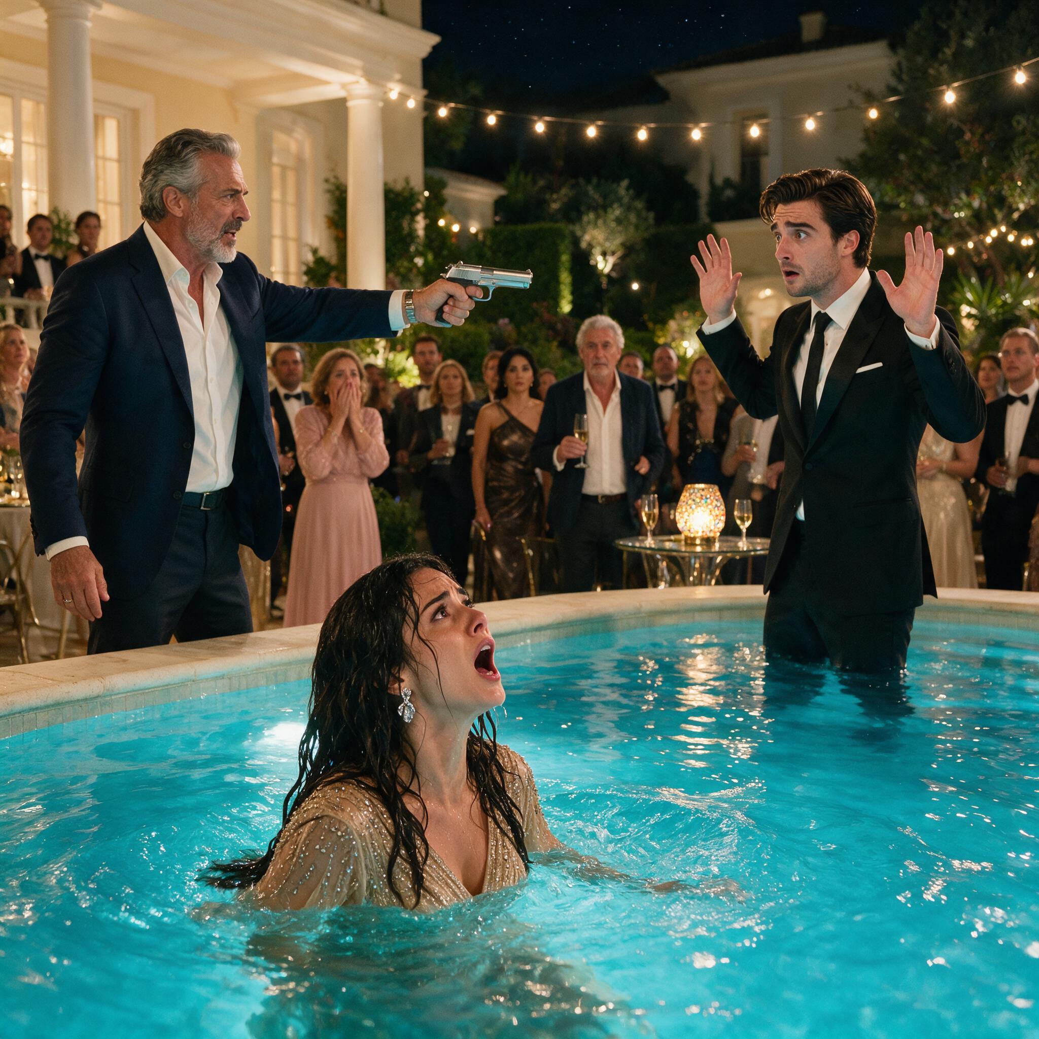 Historia completa :  “¡Era una Broma!”… Pero Nadie en la Fiesta Se Rió Después de Ver a Lucía Caer al Agua