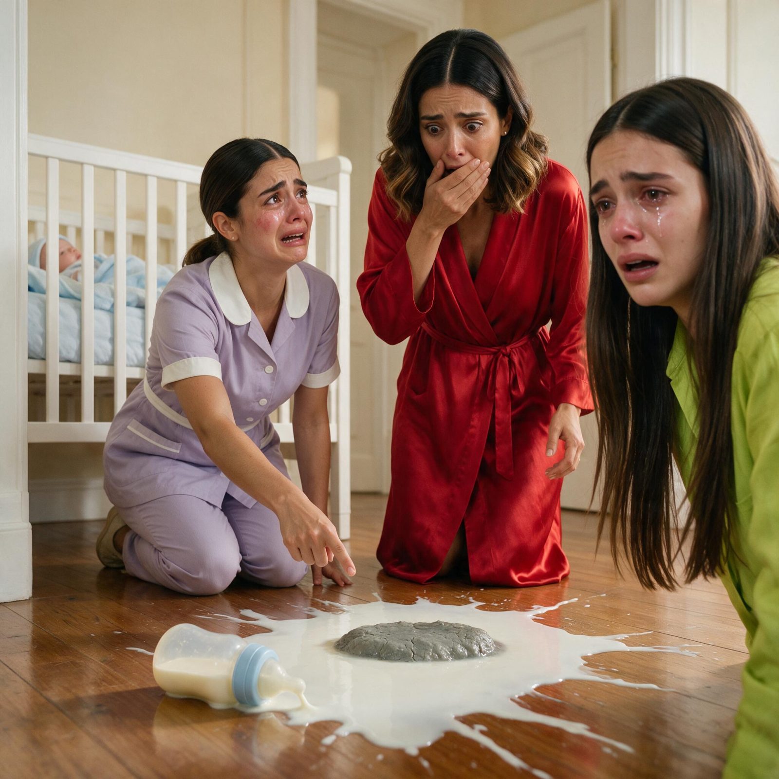 Historia completa : VALERIA GOLPEÓ A SOFÍA POR LA LECHE DEL BEBÉ… HASTA QUE LA MANCHA GRIS HIZO LLORAR A LA MUJER DE VERDE
