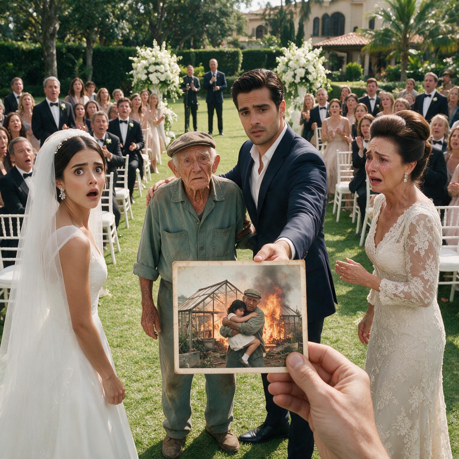 Historia completa :  SEBASTIÃO LLEGÓ A LA BODA CON SU VIEJO UNIFORME DE JARDINERO… HASTA QUE DANIEL MOSTRÓ LA FOTO QUE HIZO LLORAR A LA MADRE DE LA NOVIA