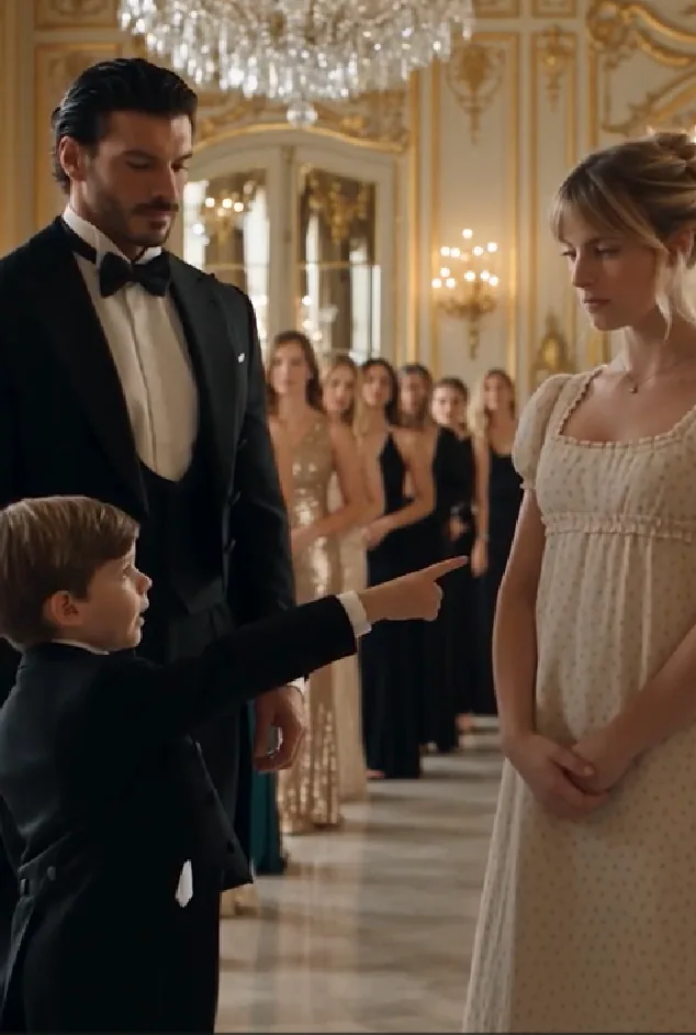 Historia completa :  MATEO IGNORÓ A TODAS LAS MUJERES ELEGANTES Y SEÑALÓ A LUCÍA… PERO CUANDO DANTE LE PREGUNTÓ SU NOMBRE, EL NIÑO DIJO: “ELLA ESTUVO CONMIGO AQUEL DÍA”