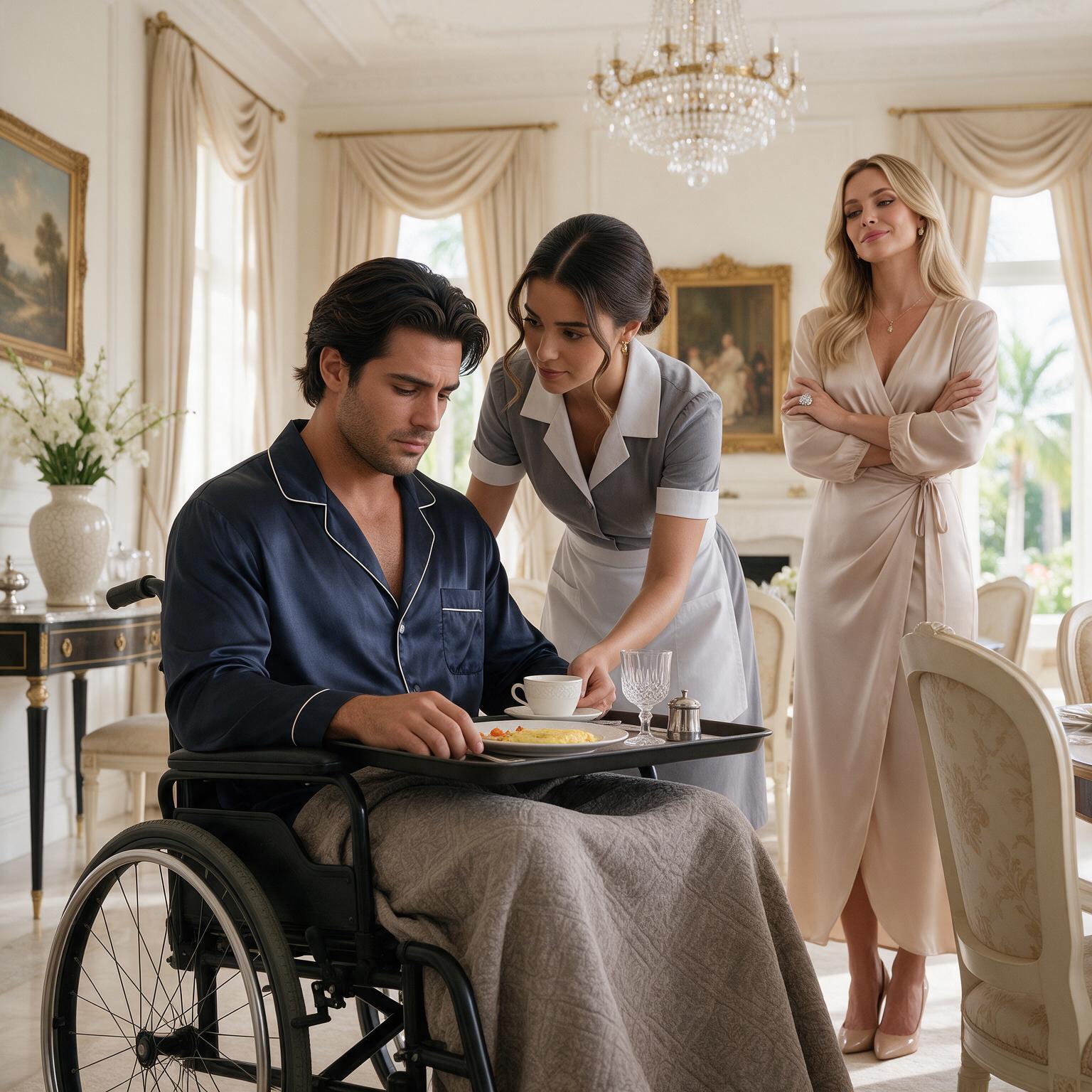 Historia completa : Vitória humilló a su marido en silla de ruedas delante de la criada… pero esa misma mañana Henrique descubrió algo que ella jamás imaginó