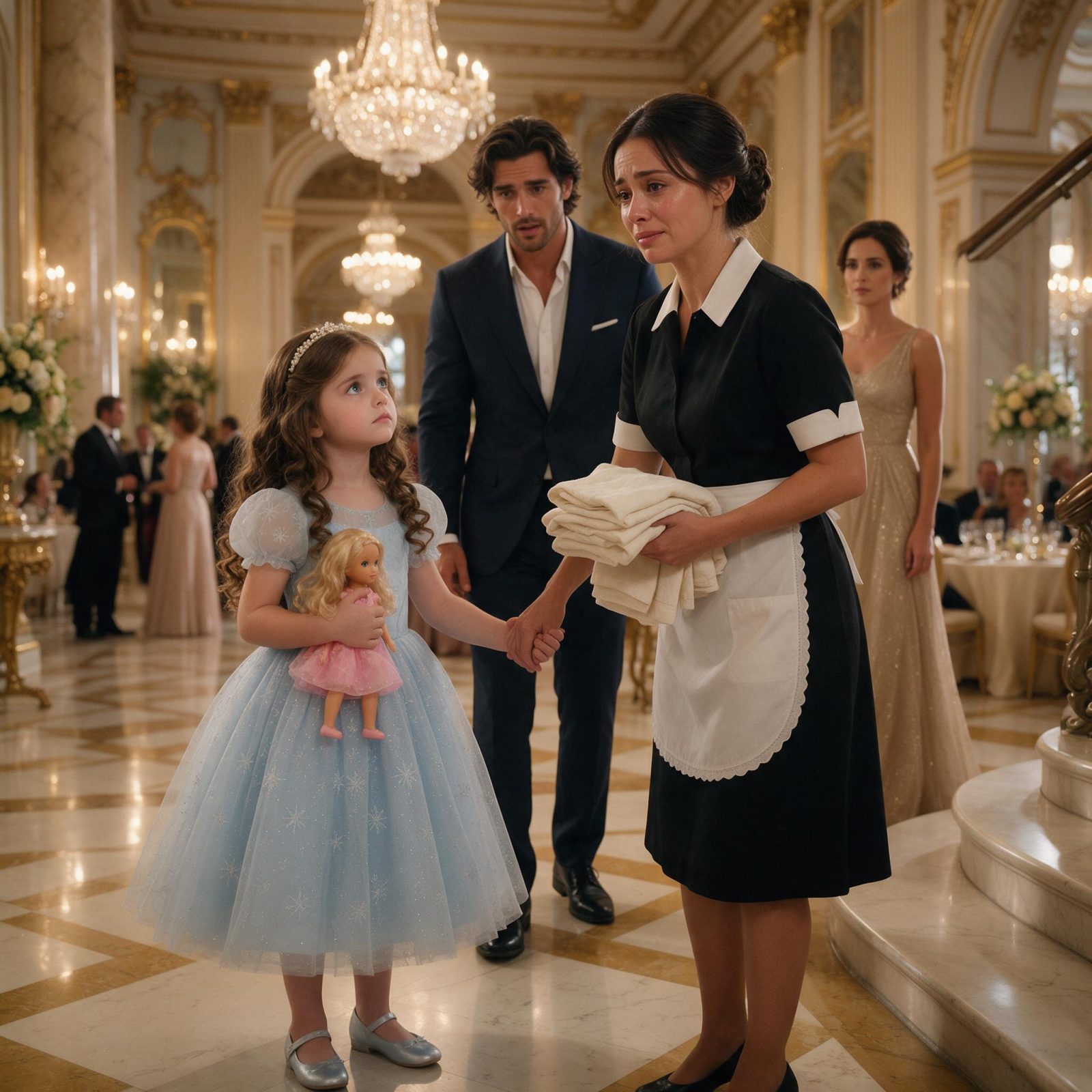 Historia completa :  La niña de seis años dijo una sola frase sobre la criada… y Dante comprendió que llevaba años sin ver lo que ocurría en su propia casa