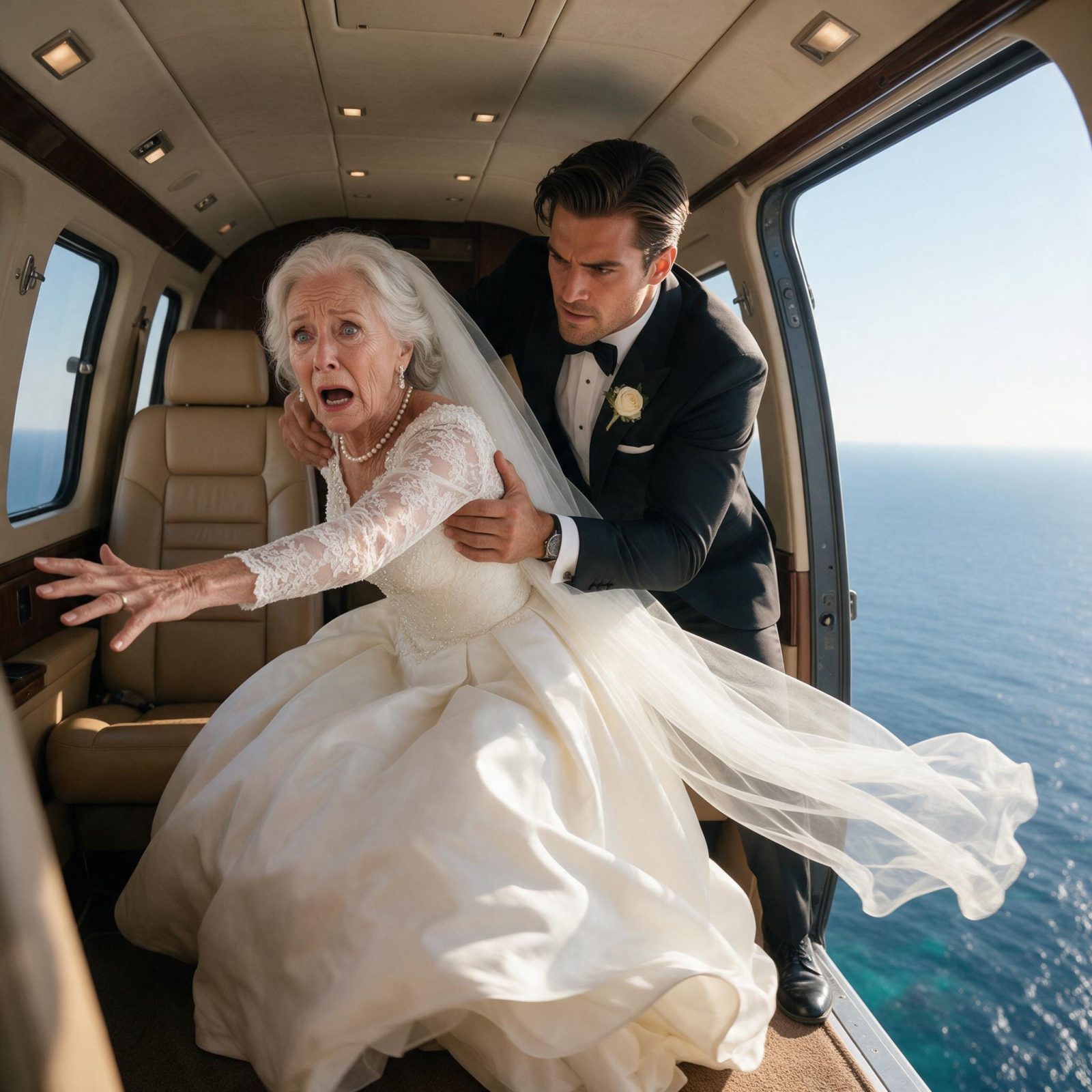 Historia completa : ADRIÁN ARROJÓ A SU ESPOSA DE 82 AÑOS DESDE EL HELICÓPTERO… PERO SIETE DÍAS DESPUÉS, CUANDO FUE A FIRMAR LA HERENCIA, UNA VOZ DETRÁS DE ÉL SUSURRÓ: “¿YA ME DISTE POR MUERTA?”