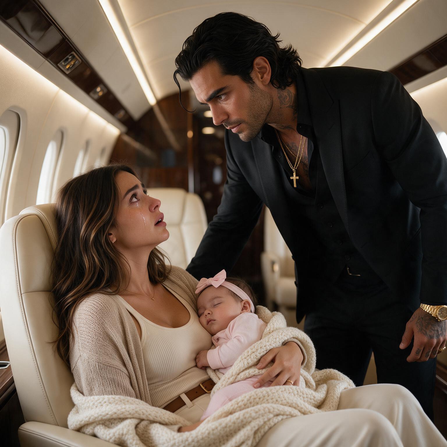 Historia completa : Sofía alimentó a la hija de Dante en pleno vuelo… pero cuando él le dijo que ya no podía volver a casa, descubrió que alguien había borrado su nombre antes de aterrizar