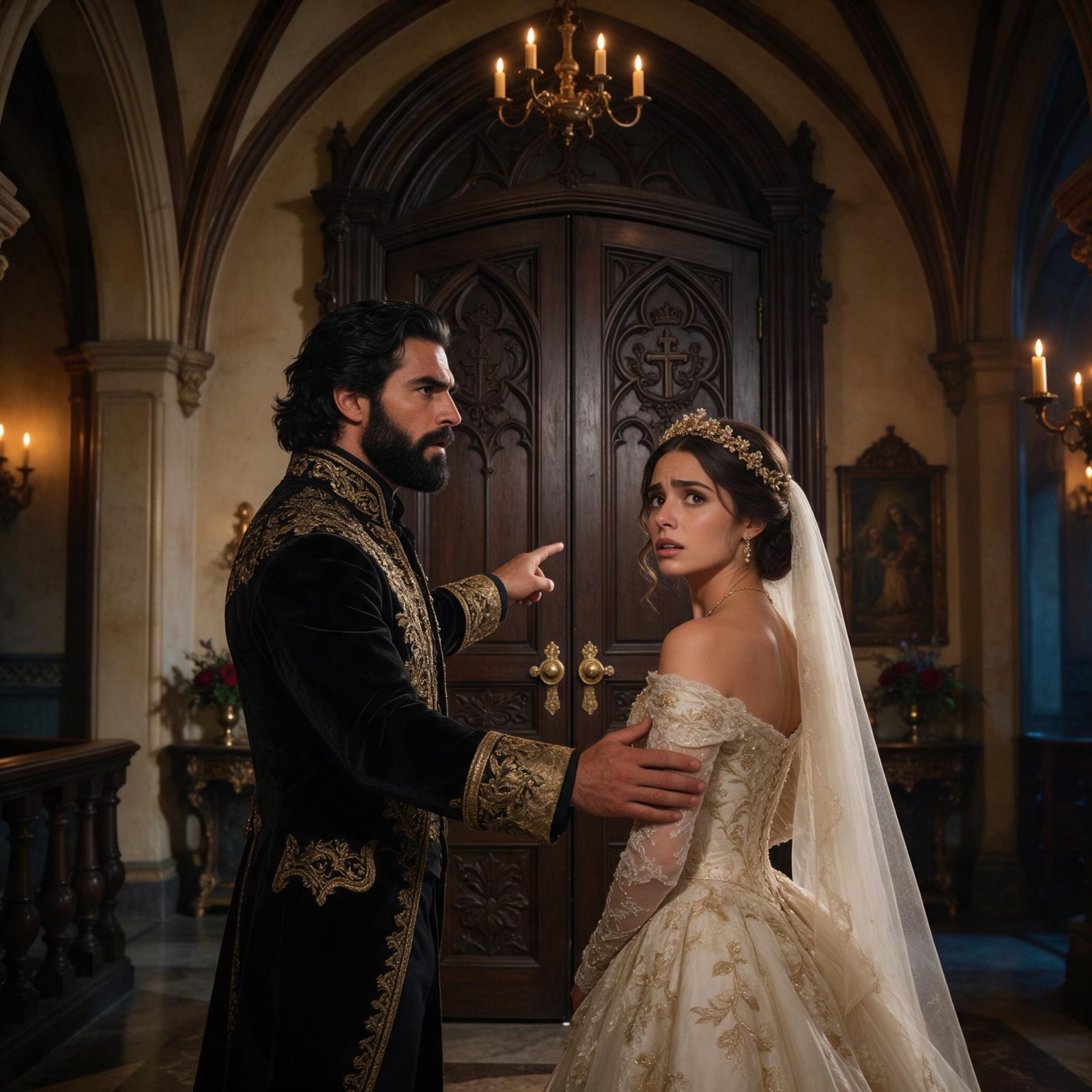 Historia completa :  Sofía escuchó algo detrás de la puerta la noche de su boda… pero cuando Dante encontró una segunda alianza en el suelo, dejó de intentar abrirla