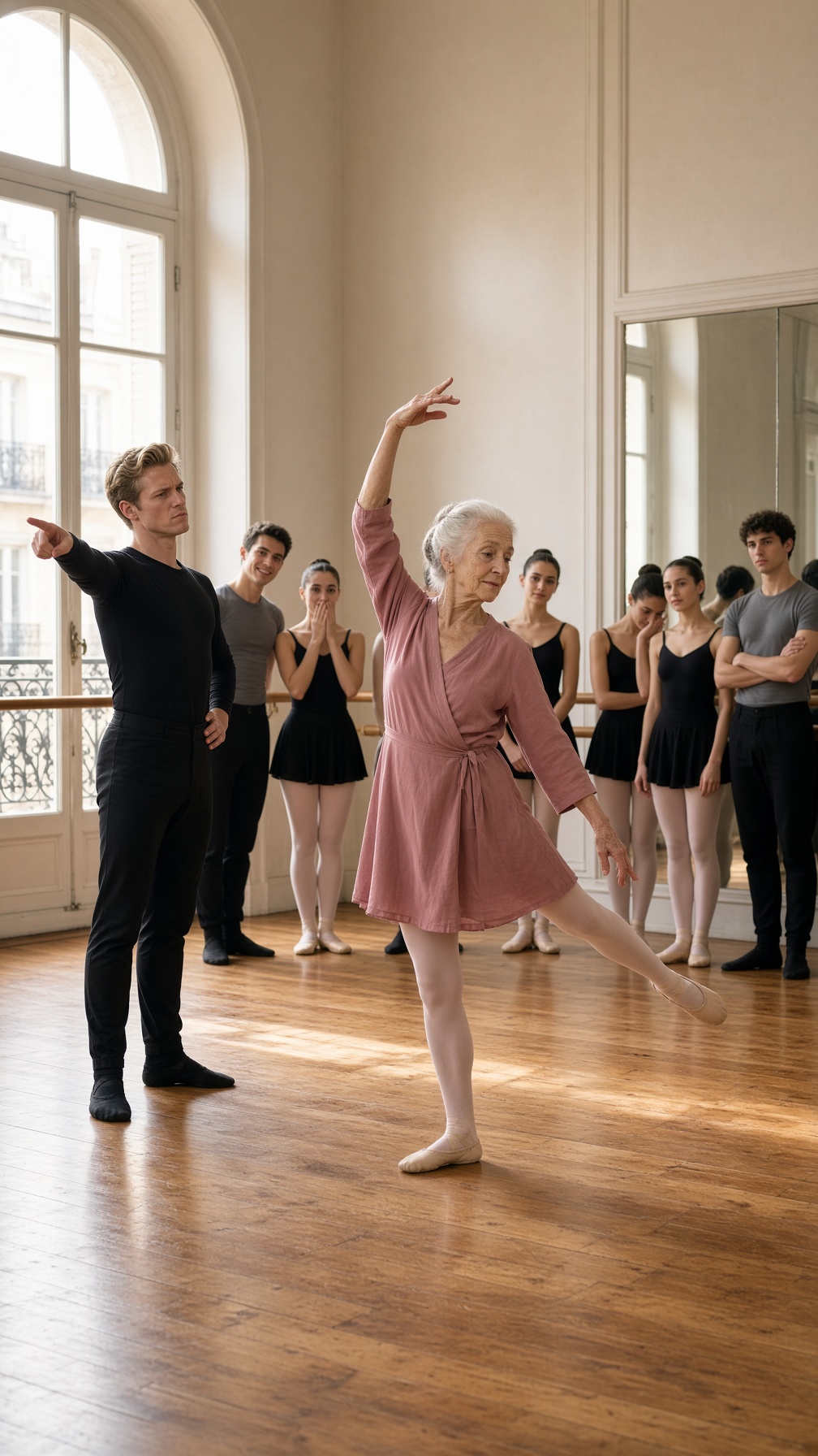 LA FEMME DE 80 ANS QU’ILS VOULAIENT CHASSER DU COURS DE BALLET… PUIS LE PROFESSEUR A COMPRIS QUI ELLE ÉTAIT VRAIMENT