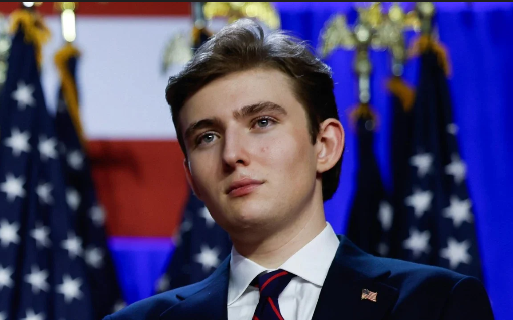 “Barron Trump finally admits.”