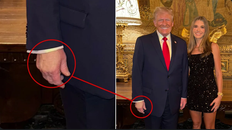 Trump’s Granddaughter Accidentally Reveals How Long He’s Had Hand Issues