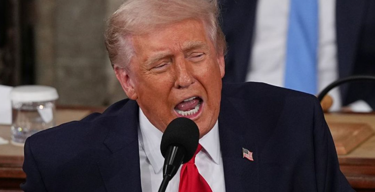 A Reflective Moment From Donald Trump in Washington