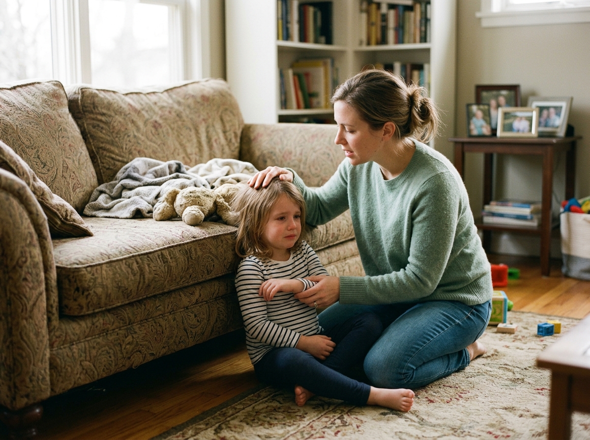 A Frantic Mother Rushed Her Five-Year-Old Daughter Into My ER Complaining Of A Simple Fall, But One Glance Beneath Her Pink Sweater Forced Me To Immediately Lockdown The Trauma Bay.