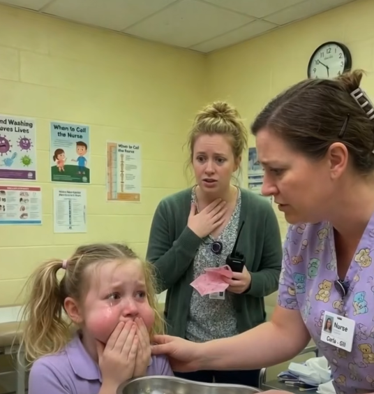 I Thought The 7-Year-Old Was Hiding Food In Her Cheeks... Until I Saw Her Mother's Terrified Eyes