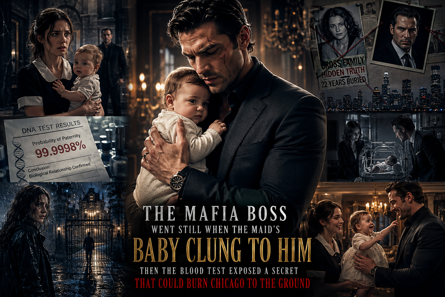 CHAPTER 2 The Mafia Boss Froze When a Maid’s Baby Hugged Him — Then a DNA Test Exposed a Secret That Shook Chicago
