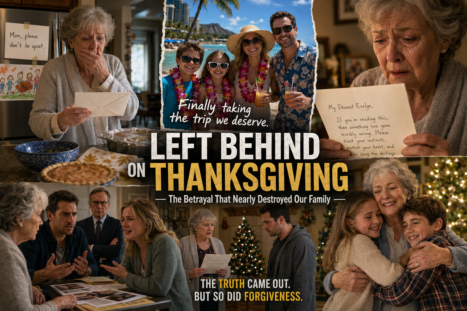 Chapter 3 They Left Me Alone on Thanksgiving—But My Late Husband's Secret Letter Changed Everything