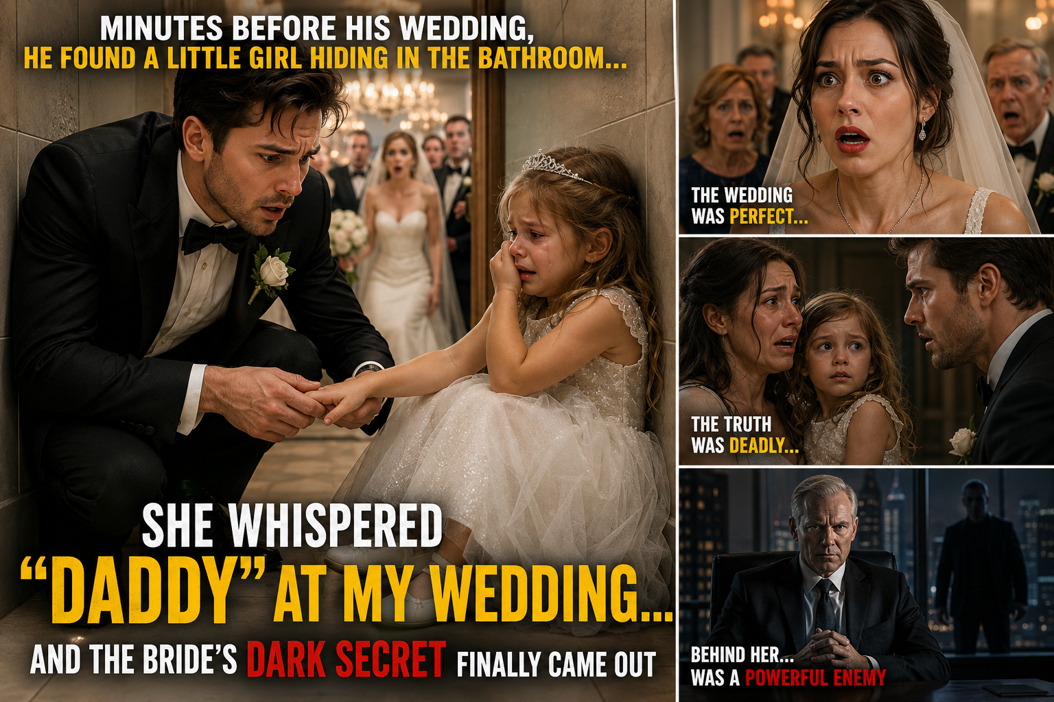 Chapter 7  Minutes Before My Wedding, a Hidden Little Girl Called Me “Daddy”—And Exposed the Secret That Destroyed Everything