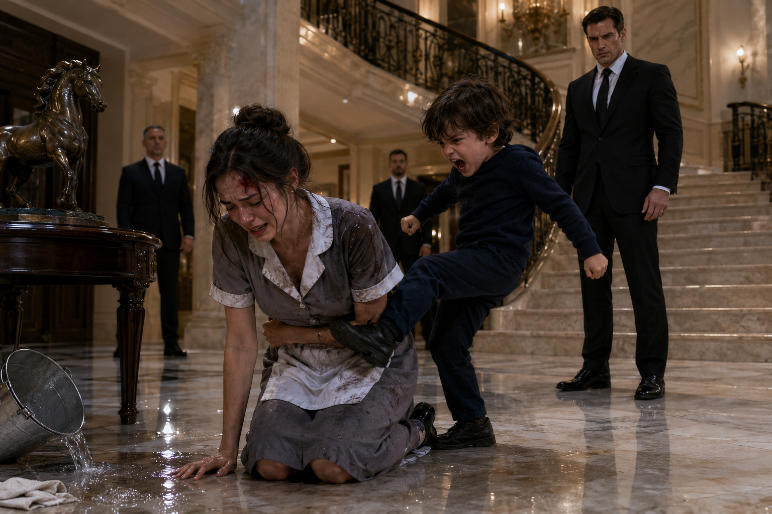 CHAPTER 6 The Billionaire's Son Attacked Everyone… Until a Maid Knelt Beside Him