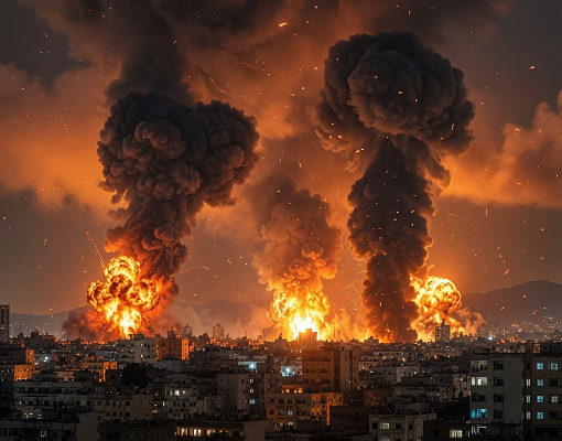 US military strikes have targeted and destroyed multiple military installations in Iran.