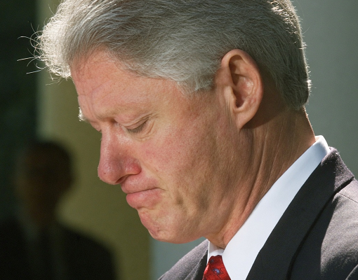 Bill Clinton admits that she tested positive for…See more