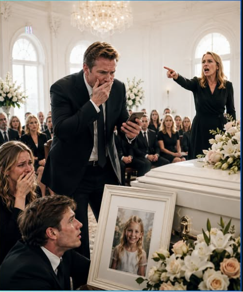 50 The text from his dead daughter arrived during her memorial and exposed the woman who buried her alive