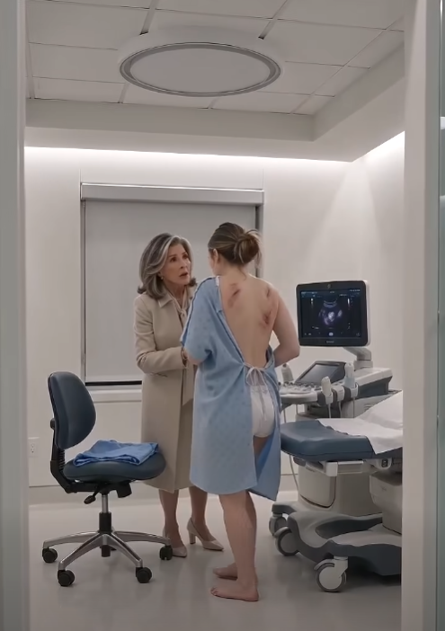 PART 5 "At the elite medical center, I was helping my nine-month pregnant daughter change into a hospital gown for what was supposed to be her final ultrasound.