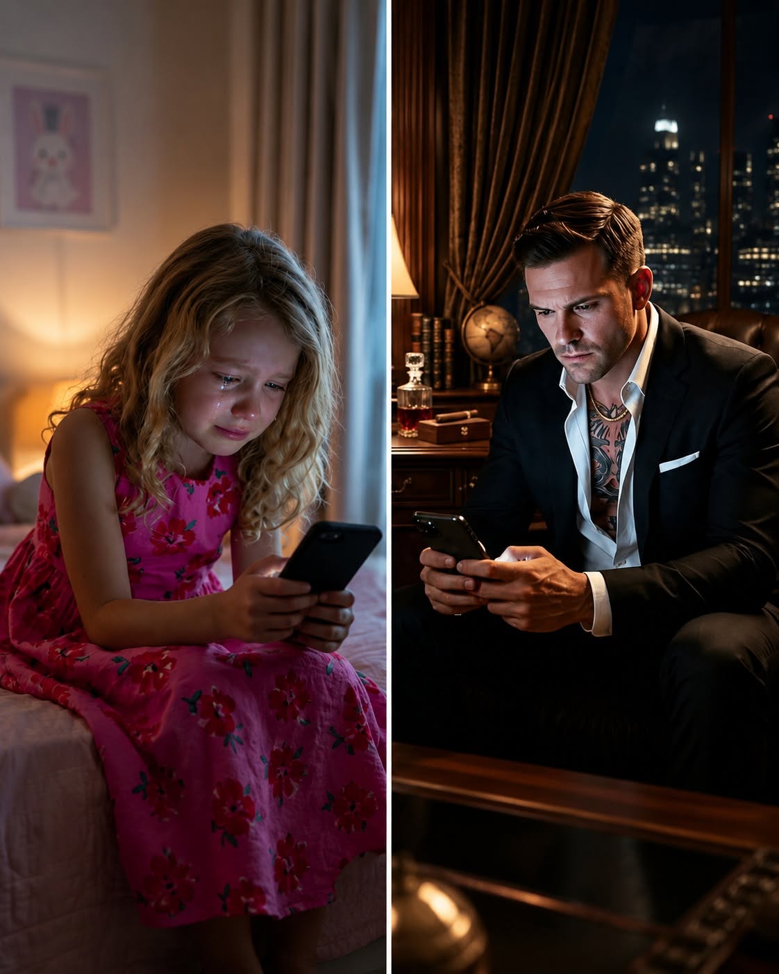 111 "Little Girl Texted, “He’s Beating My Mama!” to Wrong Number — Mafia Boss Replied, “I’m On My Way”
