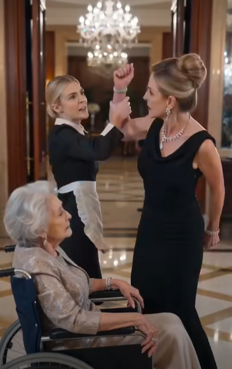 235 A maid grabbed a wealthy socialite’s wrist in a luxury hotel...