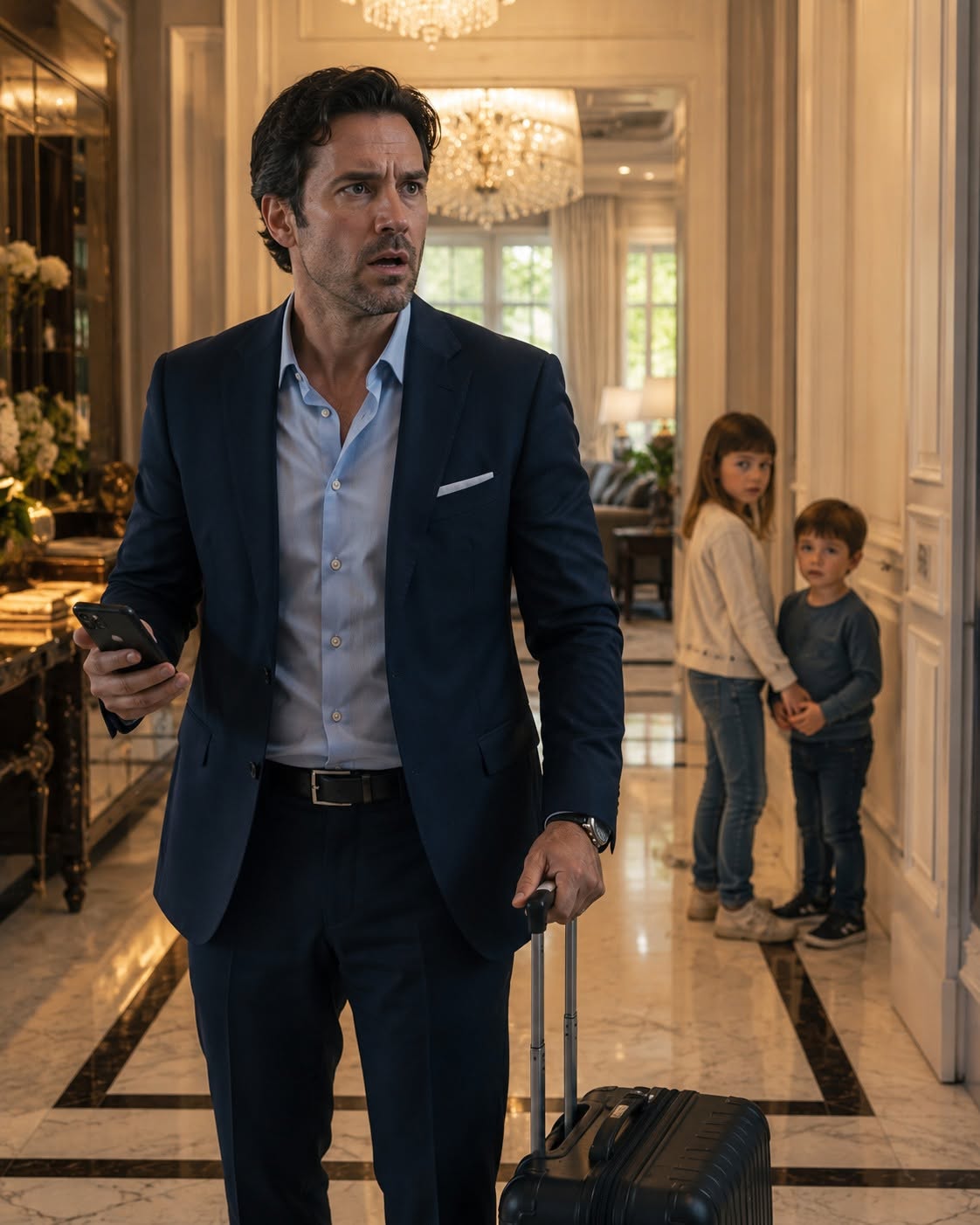 232 I Came Home Early to Surprise My Kids — Instead I Found My 8-Year-Old Daughter Crawling Across the Floor Dragging Her Starving Baby Brother, Whispering 'Dad... I Tried to Keep Him Safe