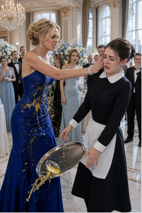 293 Chloe Lancaster slapped the waitress in front of everyone at her birthday party for bumping into her. The ballroom went silent as the young woman stood there crying, clutching a small wrapped box