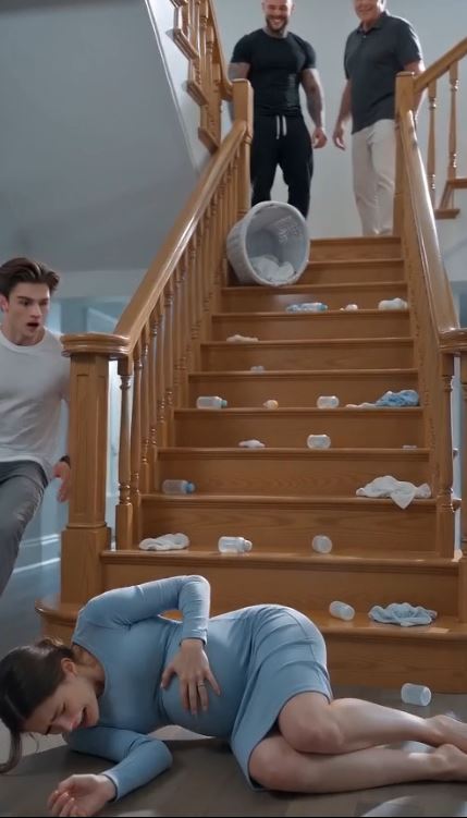 320 "Her brother kicked his seven-month-pregnant sister down an entire staircase — then one recording on her phone turned their father’s laughter into evidence.