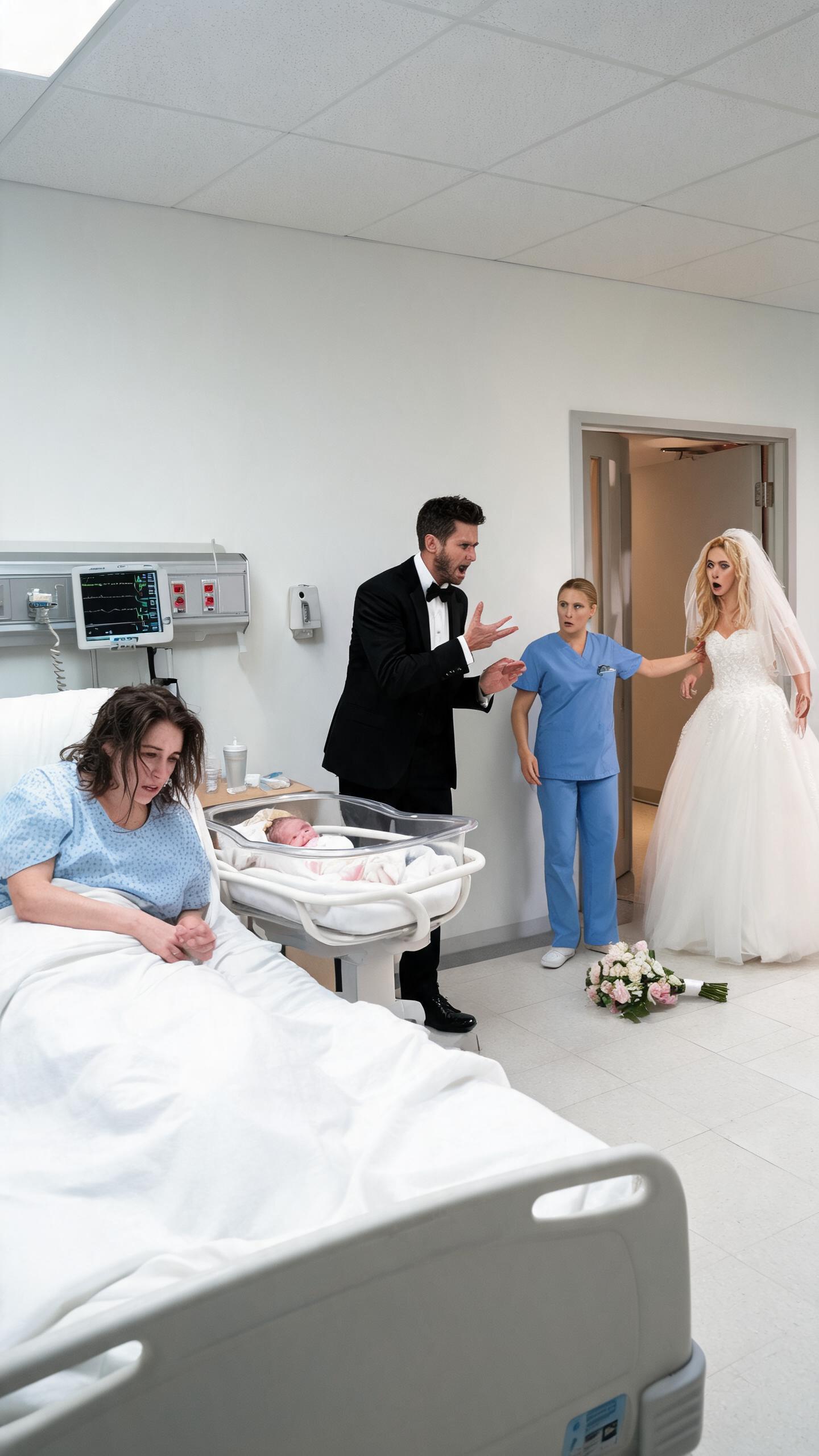 34 Two Hours After My Ex-Husband Said "I Do," He Walked Into My Hospital Room With His Bride Still In Her Wedding Dress And Said, "Let Us See The Baby." Then The Nurse Read The Bracelet On My Daughter's Wrist
