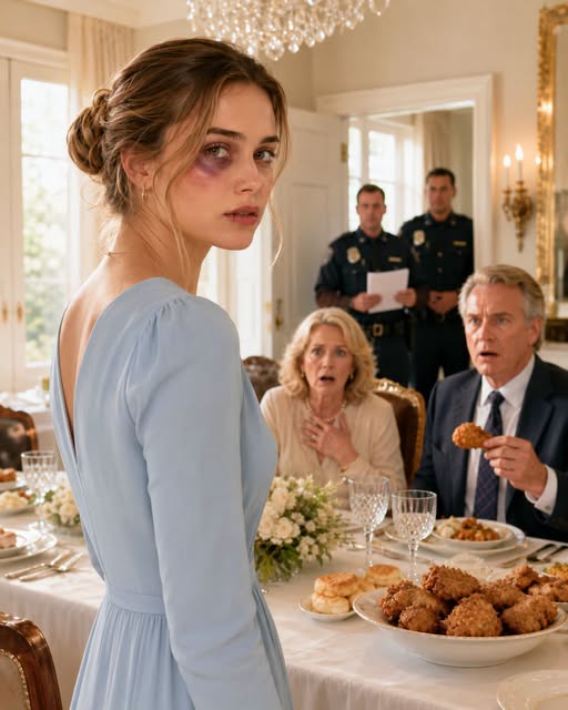 373 My Husband Hit Me for Asking Where He Had Been All Night. The Next Morning, I Made His Favorite Southern Breakfast and Served It With a Smile. He Called Me a “Proper Wife.” Then the Kitchen Door Swung Open—and Every Bit of Color Left His Face.