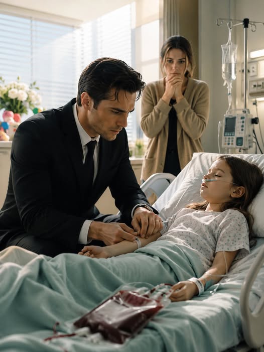 399 The Mafia Boss Gave Blood to a Dying Girl and the DNA Test Exposed the Daughter He Was Told He Could Never Have