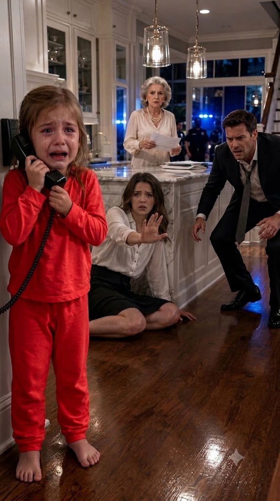 121 My husband broke my leg in front of our 4-year-old daughter—he didn’t realize she had already called the one man he feared most. - Briefix.net