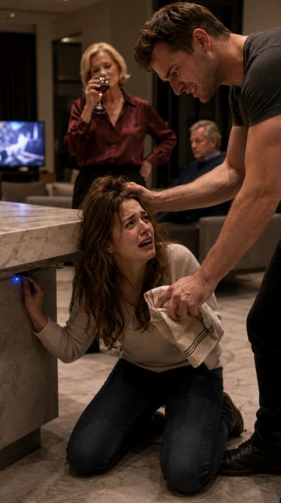 233 My Husband Burned My Hand Over an Overcooked Steak—But He Never Saw the Blue Light Beneath the Kitchen Island 111