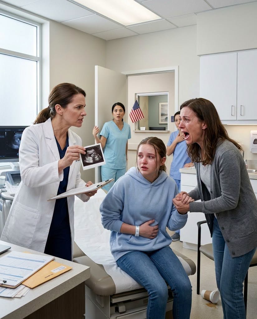 385 My 15-year-old daughter had been complaining of nausea and stomach pain. My husband said, “she’s just faking it. Don’t waste time or money.” I took her to the hospital in secret. The doctor looked at the scan and whispered, “there’s something inside her…” I could do nothing but scream