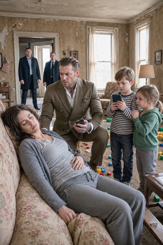 342  Her Twins Accidentally Called Their Biological Mafia Boss Father When She Collapsed on the Kitchen Floor—But When He Kicked Down the Door and Saw Their Faces, He Realized the Woman Who Ran From Him Had Been Hiding His Heirs for Five Years...