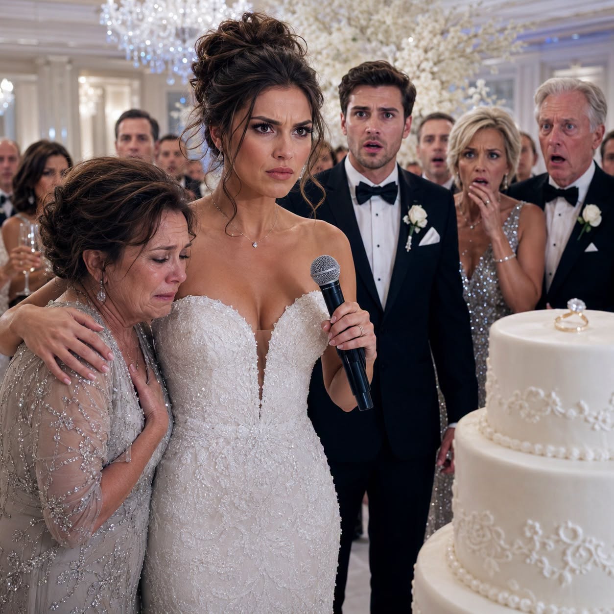 193  My In-Laws Spent the Wedding Toast Mocking My Mother’s Poverty to Entertain 500 Guests, and When My Fiancé Joined the Laughter, I Realized I Wasn’t Marrying into a Family—I Was Entering a Nest of Vipers. I Quietly Took the Mic, Revealed a Secret About Their ‘Fortune’ That Made the Music Stop, and Left the Ring on the Cake as I Walked Out Forever.