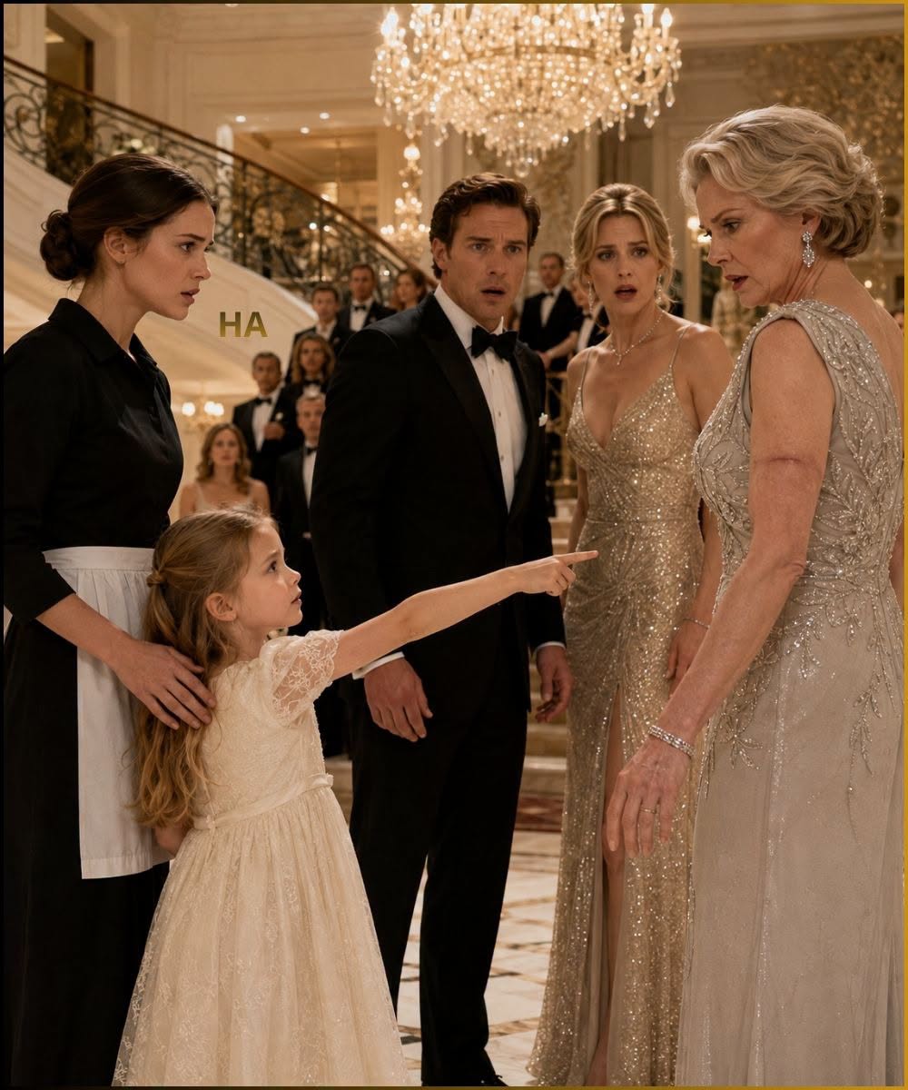 180 "The Billionaire Was Ready to Give His Fiancée His Name Until the Maid’s Little Girl Pointed at His Mother’s Arm