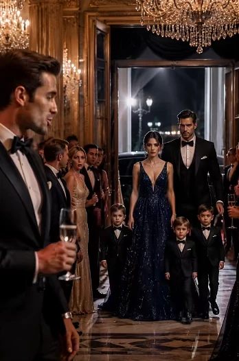 107 He Humiliated His Pregnant Wife at a Billionaire Gala… Then She Returned with His Triplets and Destroyed Everything