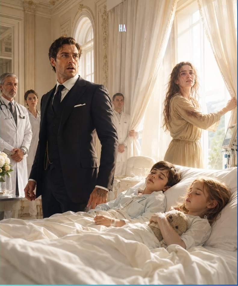 363 The Mafia Boss Thought His Dying Children Needed Doctors Until a Broken Woman Opened the Curtains