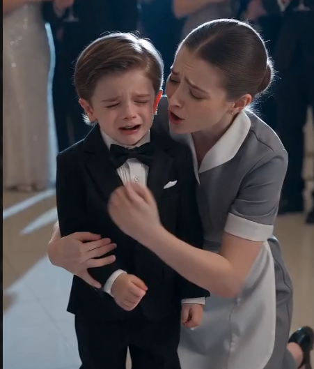 562 The entire wedding ballroom went silent when a wealthy woman raised her hand and slapped a poor little boy in front of hundreds of guests.