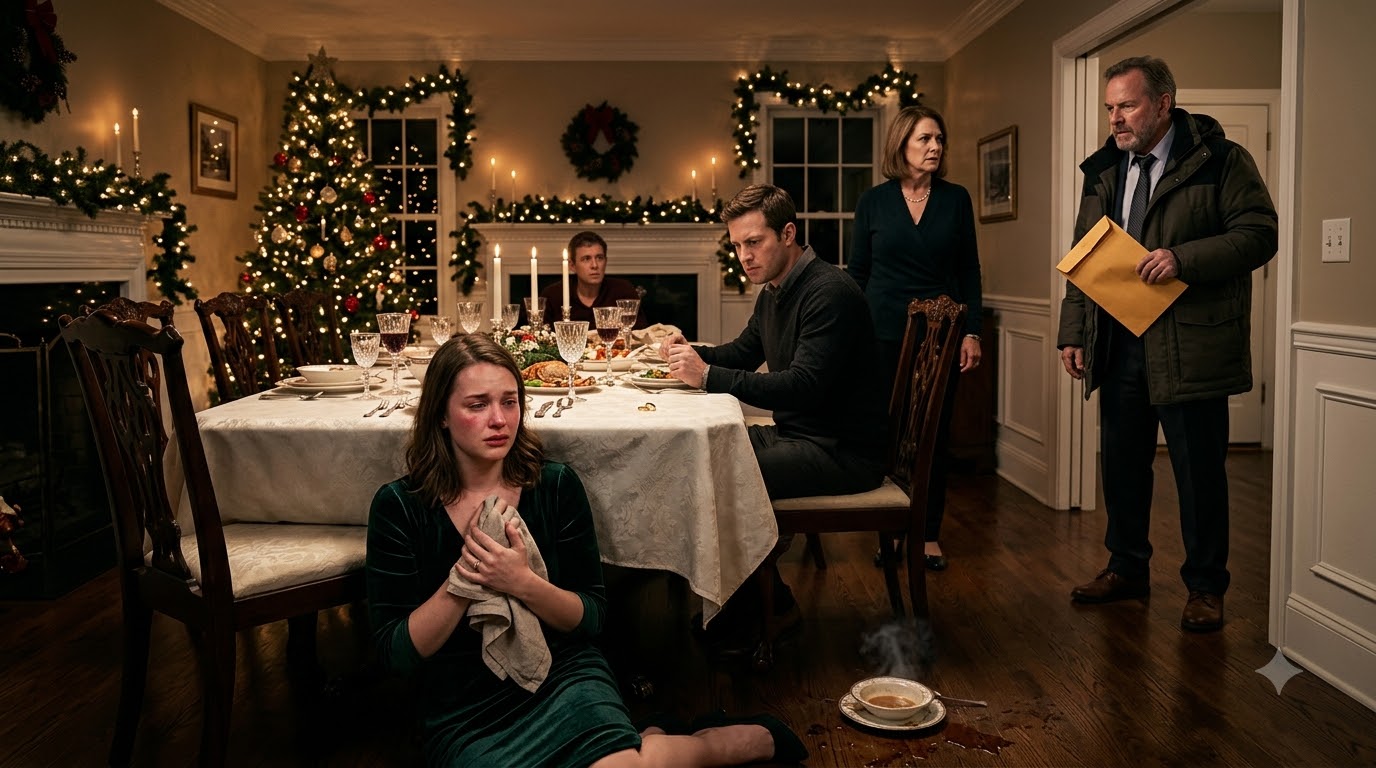 11 "Christmas dinner ended when I placed my wedding ring on the table.