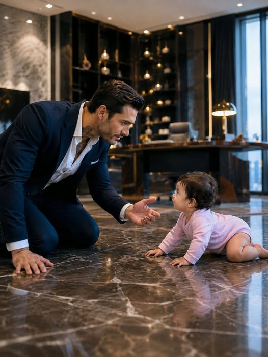 35 "The Poor Maid’s Baby Crawled Into the Mafia Boss’s Office — But What He Decided to Do Next Was…