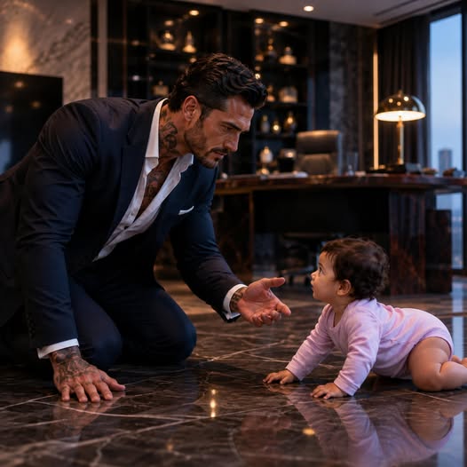 762 A housekeeper hid her baby inside a feared Mafia billionaire’s penthouse for three months, expecting to lose everything when he discovered them, until the child dropped something at his feet...