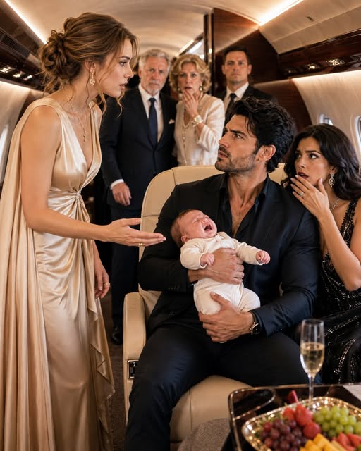 787 By the time that baby had screamed for eighty-seven straight minutes, the first-class cabin didn’t look irritated anymore. It looked broken. Then, against every instinct telling me to stay invisible, I rose from premium economy, walked past people wealthy enough to buy almost anything, and told the coldest, most intimidating man on the plane, “Your baby doesn’t need another bottle.”